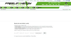Desktop Screenshot of freelifenergy.it